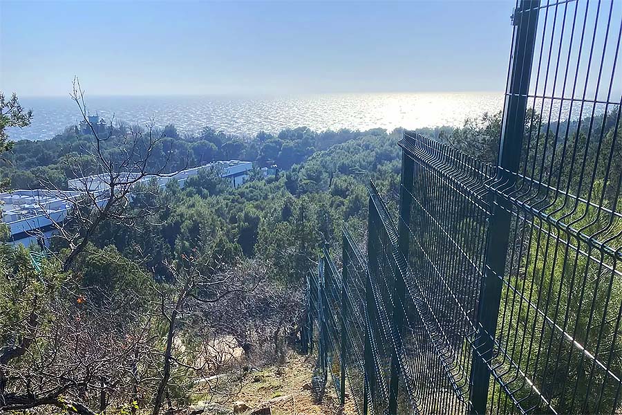 Завершены работы по установке 3Д ограждения в Форосе