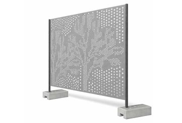 Ограждения защитно-экранные «Моя улица» с перфорацией