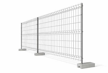 Секции строительных ограждений сетчатые без рамы